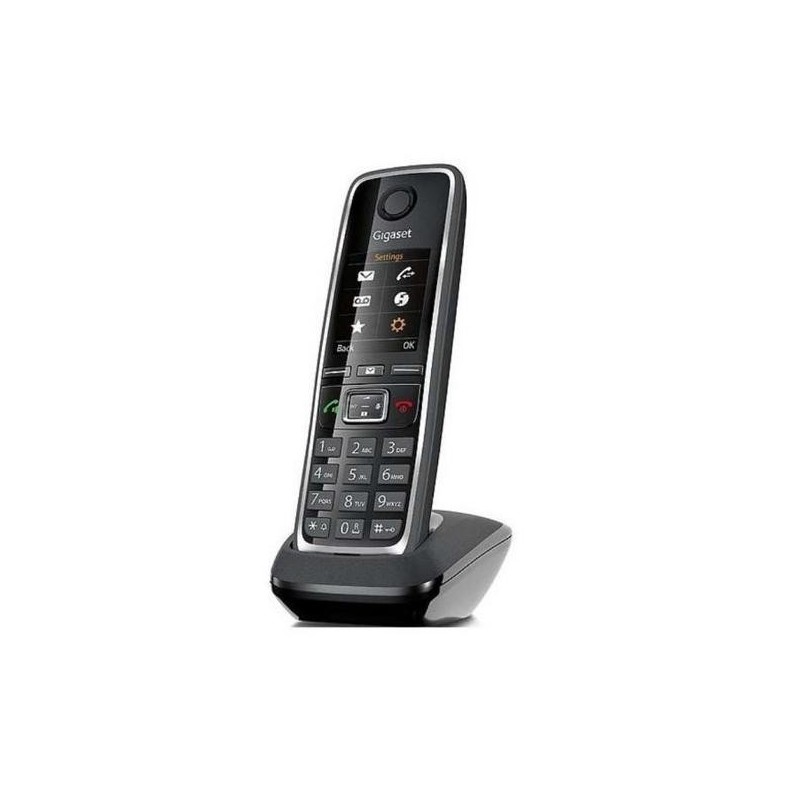 Gigaset C530HX Telefono DECT Identificatore di chiamata Nero