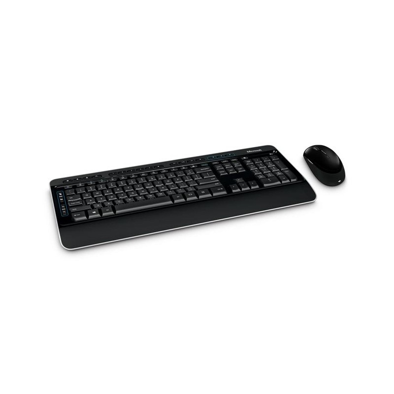 Microsoft Wireless Desktop 3050 tastiera RF Wireless QWERTY Nero