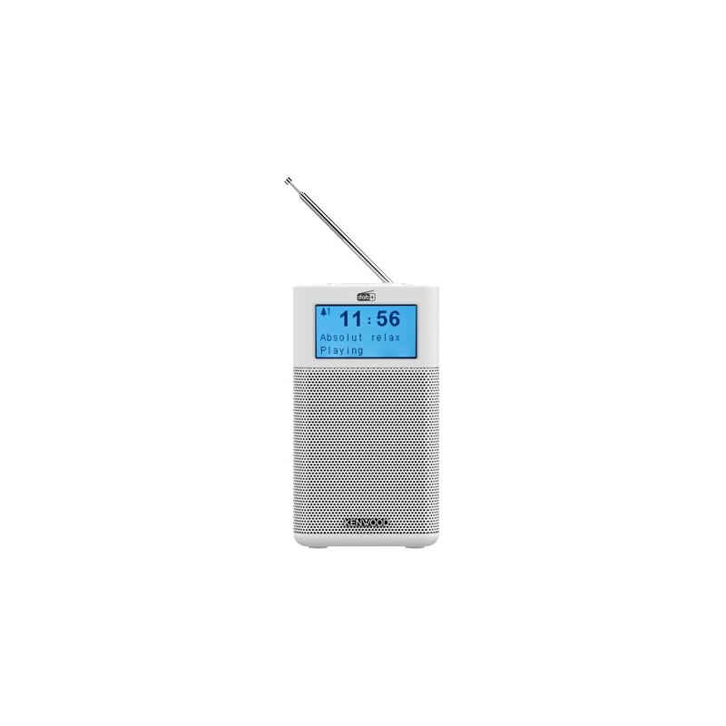 Kenwood CR-M10DAB-W Radio portable Analogique et numérique Blanc