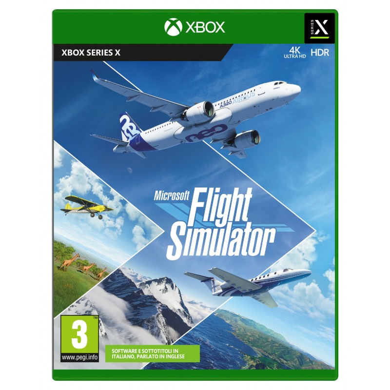 Microsoft Flight Simulator Estándar Inglés, Italiano Xbox Series X