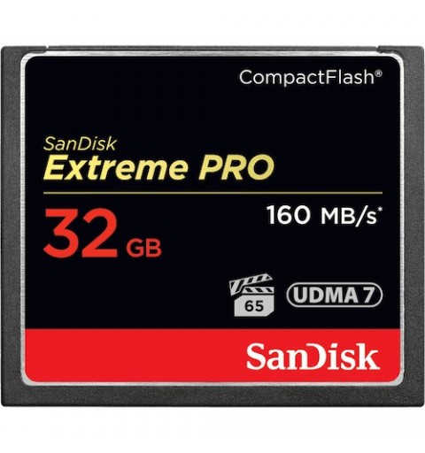 SanDisk 32GB Extreme Pro CF 160MB s 32 Go CompactFlash