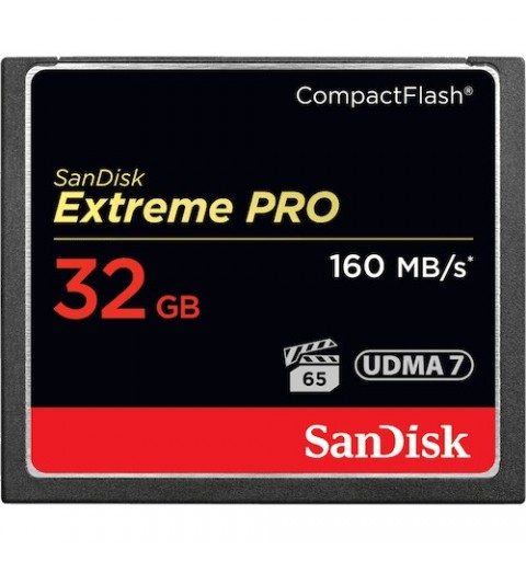 SanDisk 32GB Extreme Pro CF 160MB s CompactFlash