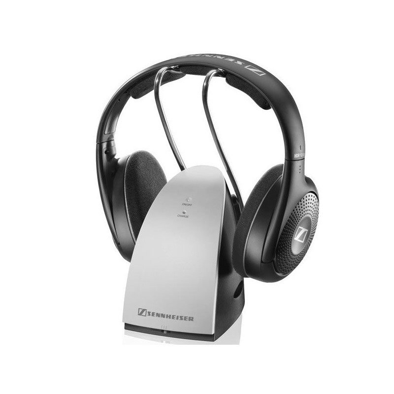 Sennheiser RS 120 II Con cavo e senza cavo Cuffie A Padiglione MUSICA Nero, Argento