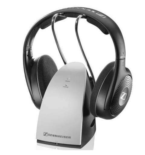 Sennheiser RS 120 II Con cavo e senza cavo Cuffie A Padiglione MUSICA Nero, Argento