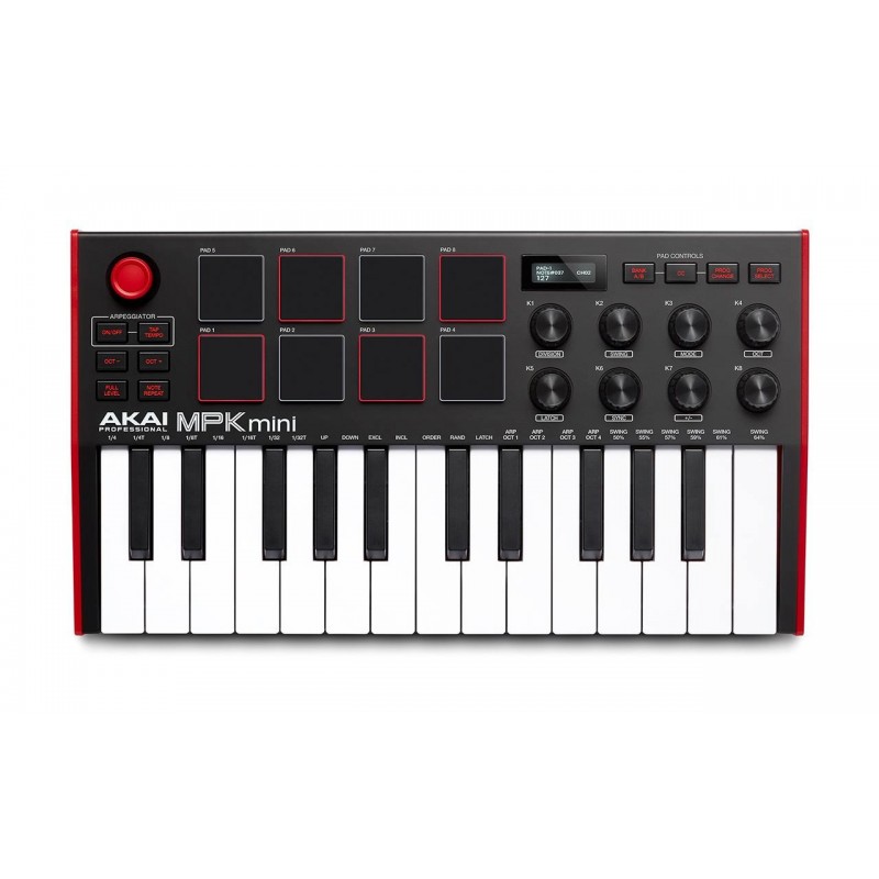 Akai MPK Mini MK3 tastiera MIDI 25 chiavi USB Nero