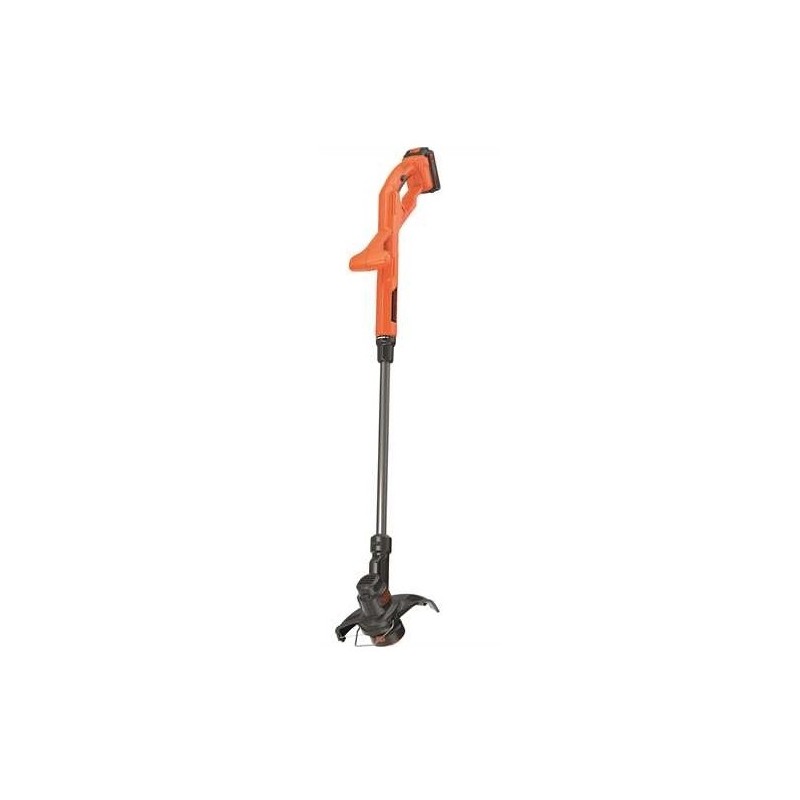 Black & Decker ST182320 Bürstenschneider Rasentrimmer Akku Schwarz, Orange