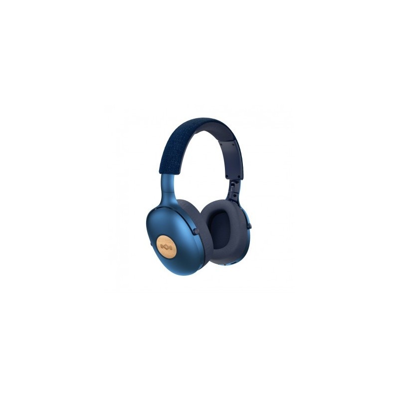 The House Of Marley Positive Vibration XL Casque Sans fil Arceau Musique USB Type-C Bluetooth Bleu