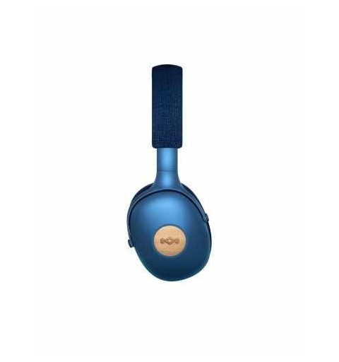 The House Of Marley Positive Vibration XL Casque Sans fil Arceau Musique USB Type-C Bluetooth Bleu