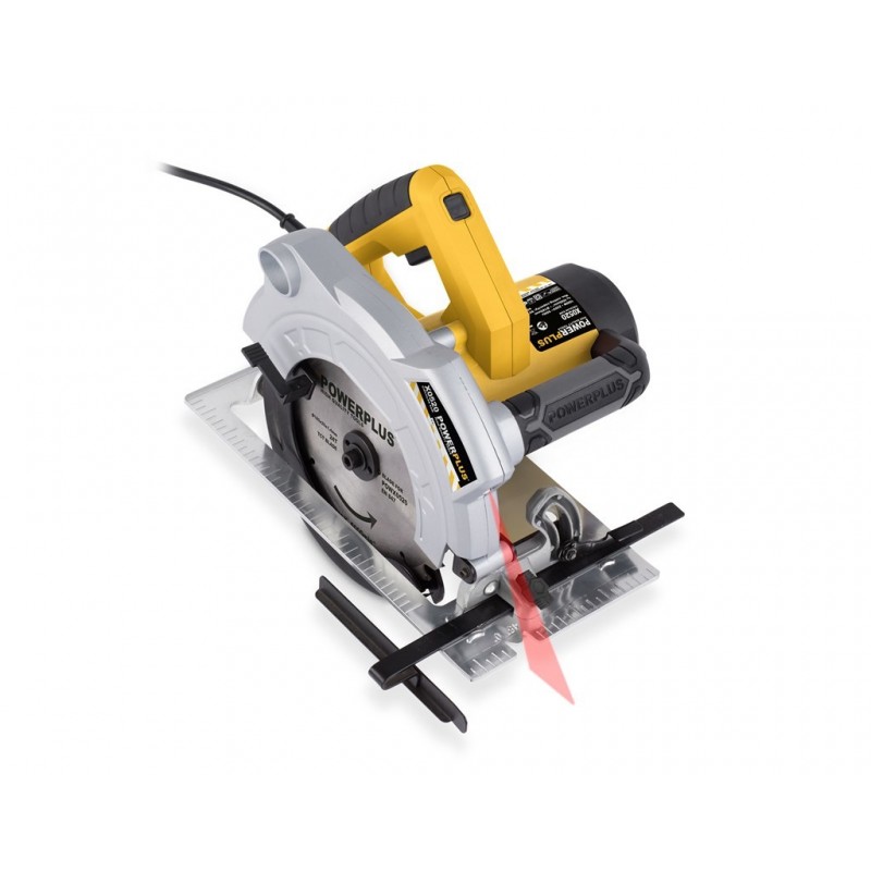 Powerplus POWX0520 scie circulaire portative 18,5 cm 5500 tr min 1500 W