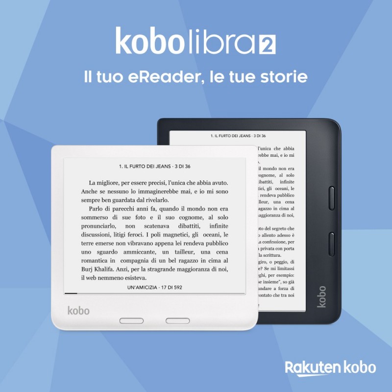 Rakuten Kobo Libra 2 eBook-Reader Touchscreen 32 GB WLAN Weiß