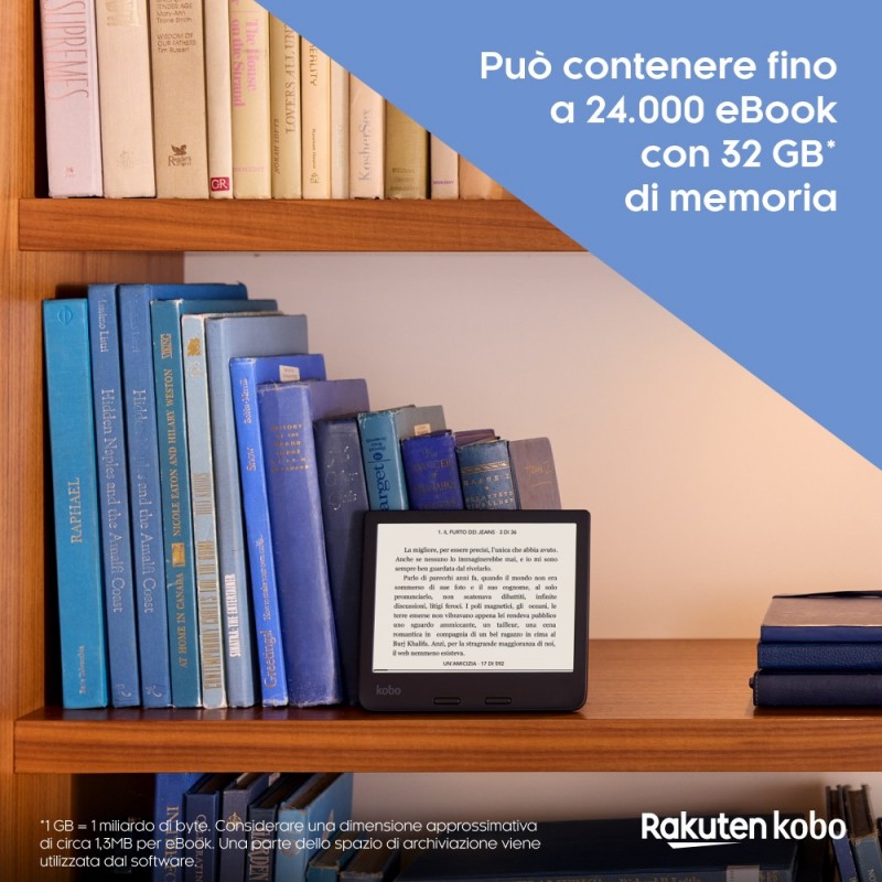 Rakuten Kobo Libra 2 lectore de e-book Pantalla táctil 32 GB Wifi Blanco