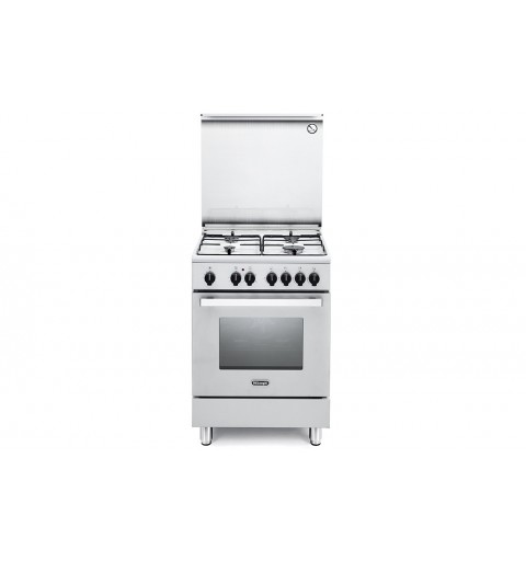 De’Longhi DMX 64 ED Cocina independiente Encimera de gas Acero inoxidable A