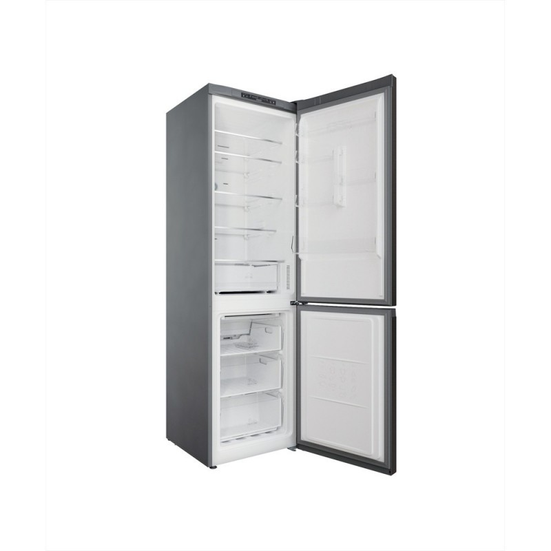 Hotpoint HAFC9 TA23SX O3 frigorifero con congelatore Libera installazione 367 L D Nero, Argento