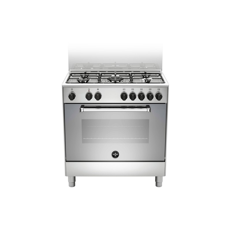 Bertazzoni La Germania Americana AMN855EXV cocina Cocina independiente Encimera de gas Acero inoxidable A