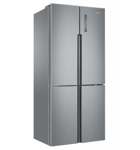 Haier Cube 83 Serie 5 HTF-452DM7 side-by-side refrigerator Freestanding 468 L F Stainless steel