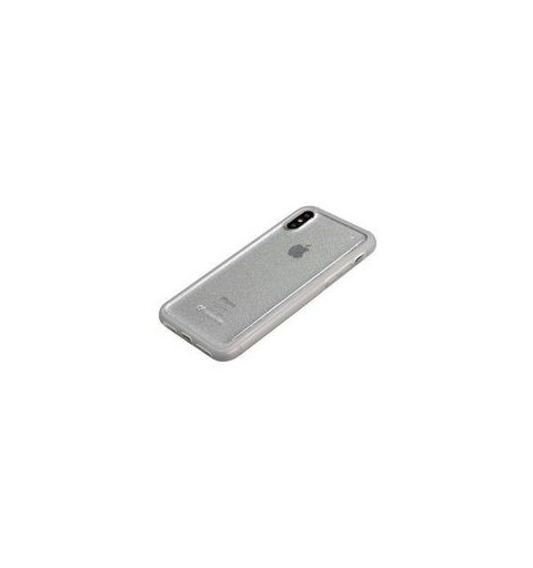 Cellularline 38985 Handy-Schutzhülle Cover Silber, Durchscheinend