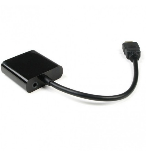 Techly Cavo Convertitore Adattatore da HDMI a VGA con Audio (IDATA HDMI-VGA2A)