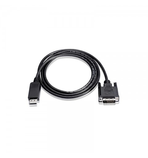 Techly ICOC DSP-C12-020 câble vidéo et adaptateur 2 m DisplayPort DVI Noir
