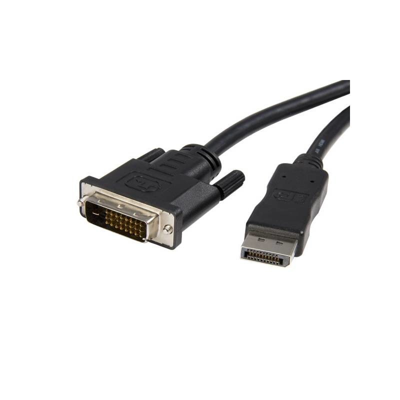 Techly ICOC DSP-C12-020 câble vidéo et adaptateur 2 m DisplayPort DVI Noir