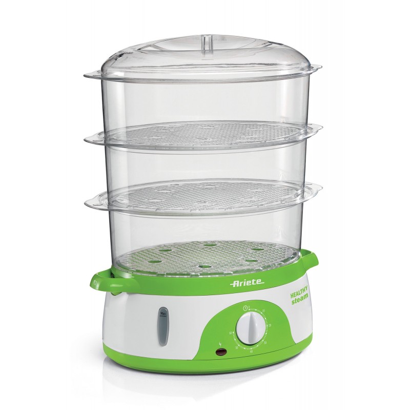 Ariete 0911 steam cooker 3 basket(s) Freestanding 800 W Green, White