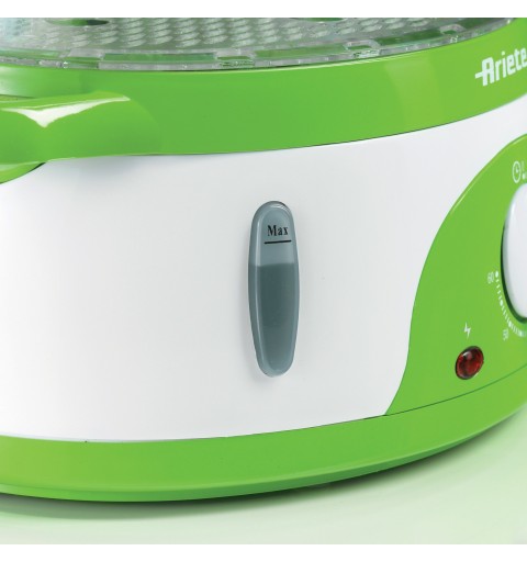 Ariete 0911 vaporizador 3 cesta(s) Independiente 800 W Verde, Blanco