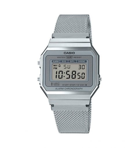 Casio A700WEM-7AEF watch Wrist watch Silver