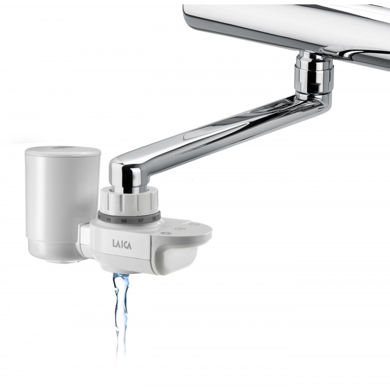 Laica VENEZIA Filtre à eau pour robinet Blanc