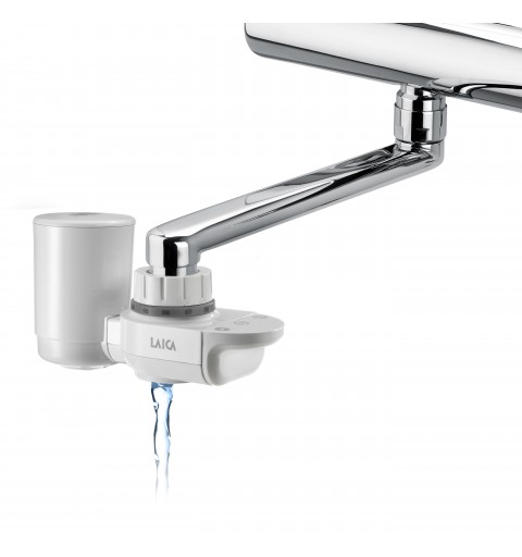 Laica VENEZIA Filtre à eau pour robinet Blanc