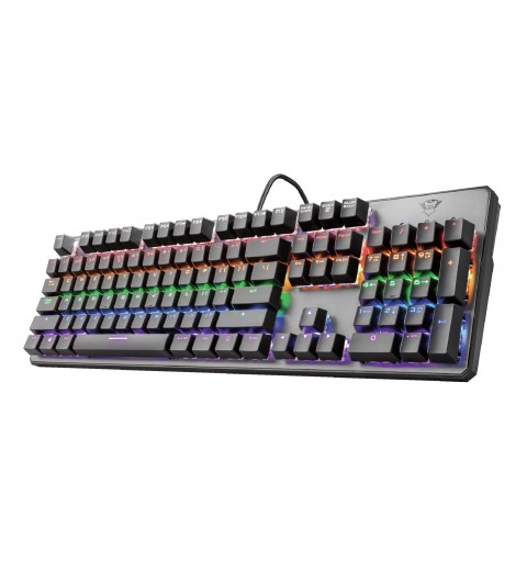 Trust GXT 865 Asta Tastatur USB Italienisch Schwarz