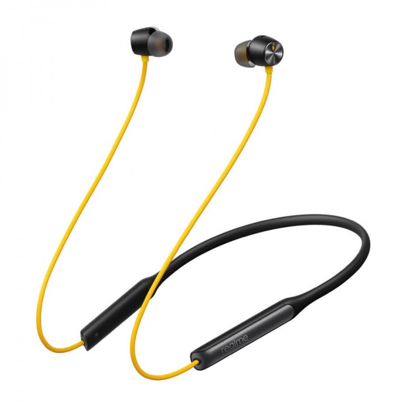 realme Buds Wireless Pro Headphones Neck band Sports Bluetooth Yellow