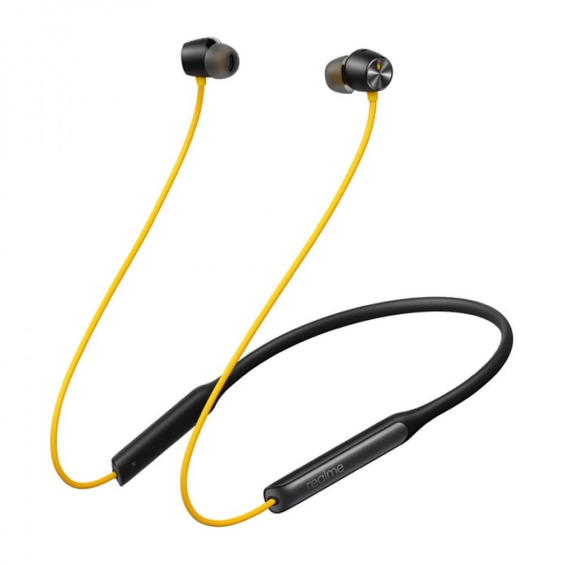 realme Buds Wireless Pro Écouteurs Sans fil Minerve Sports Bluetooth Jaune