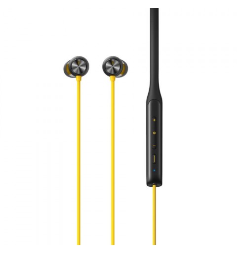 realme Buds Wireless Pro Écouteurs Sans fil Minerve Sports Bluetooth Jaune