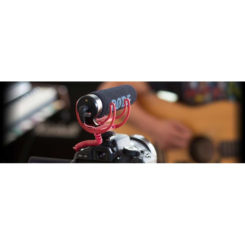 RØDE VideoMic GO Negro Micrófono de estudio