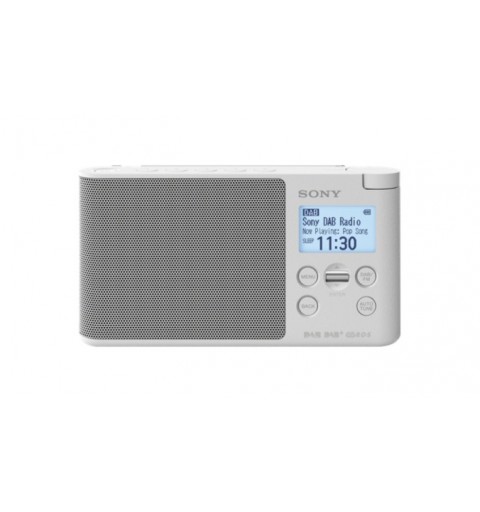 Sony XDR-S41D Portatile Digitale Bianco