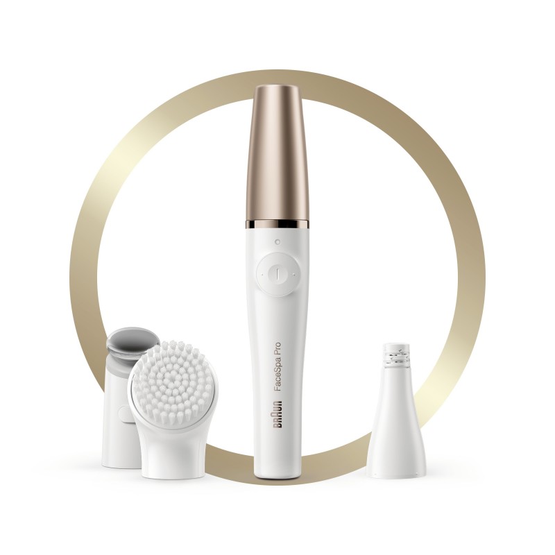 Braun FaceSpa Pro 911 10 pince(s) Blanc, Bronze