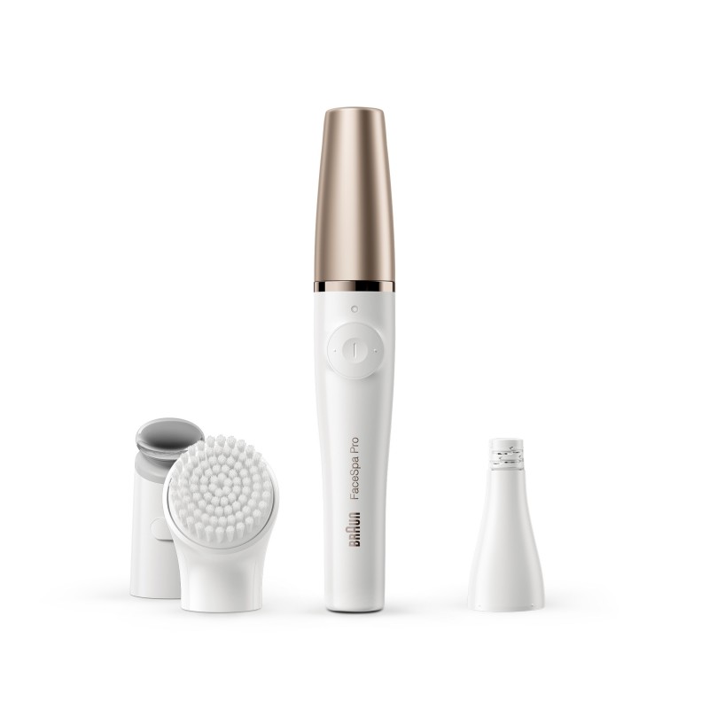 Braun FaceSpa Pro SE911, Bellezza Viso Epilatore Tutto-In-Uno, Dieci Micro Fori