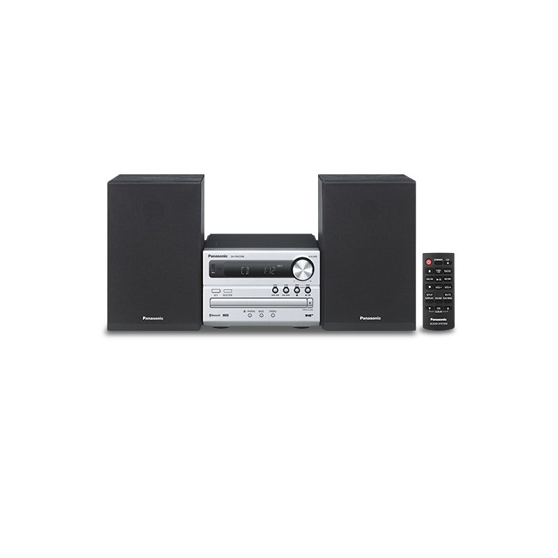 Panasonic SC-PM250BEG Home audio micro system Black, Silver