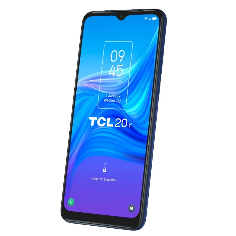 TCL 20y 16,6 cm (6.52 Zoll) Android 11 4G Mikro-USB 4 GB 128 GB 4000 mAh Blau