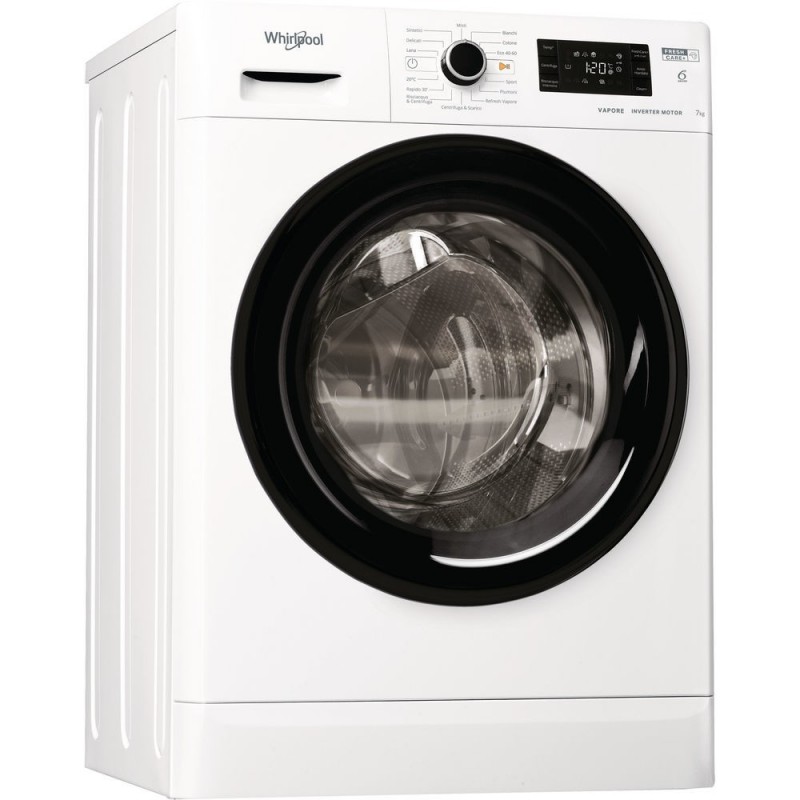 Whirlpool FSB 723V BS IT N Waschmaschine Frontlader 7 kg 1200 RPM D Weiß
