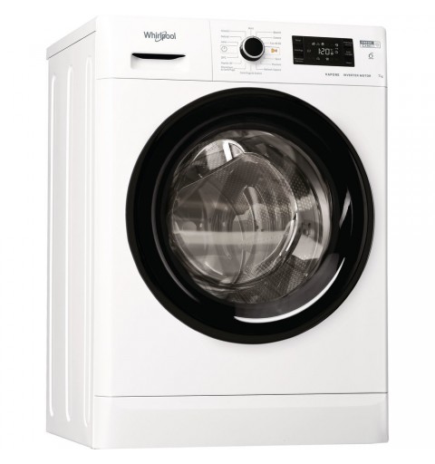 Whirlpool FSB 723V BS IT N lavadora Carga frontal 7 kg 1200 RPM D Blanco