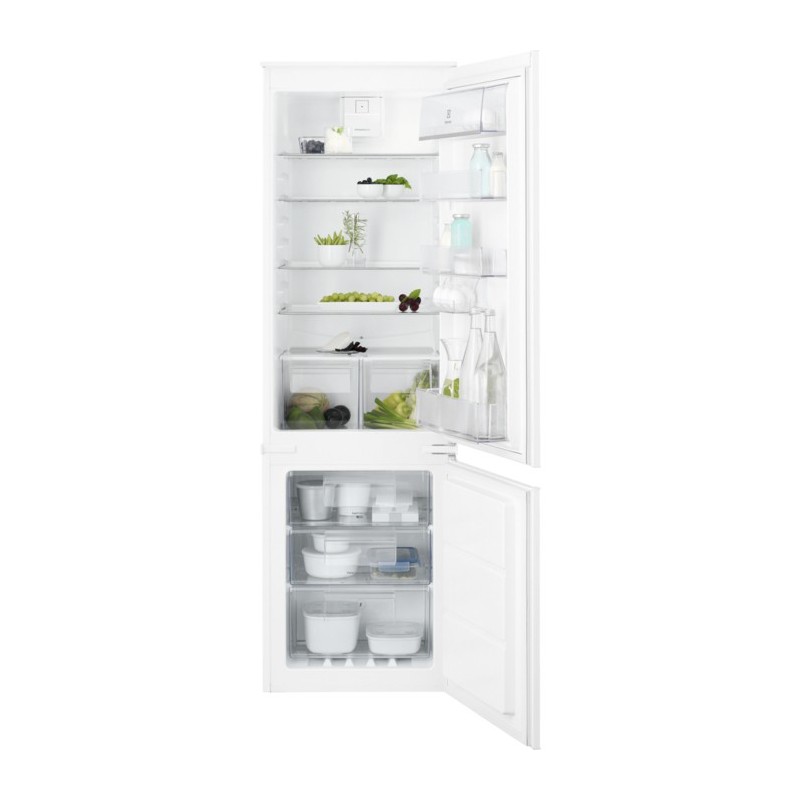 Electrolux ENT6TF18S réfrigérateur-congélateur Intégré (placement) 254 L F Blanc