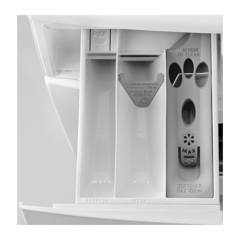 Electrolux EW7F572BI lavatrice Caricamento frontale 7 kg 1200 Giri min F Bianco