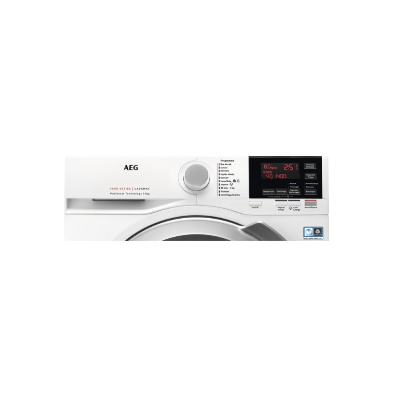 AEG L7FBG843 lavadora Carga frontal 8 kg 1400 RPM A Blanco