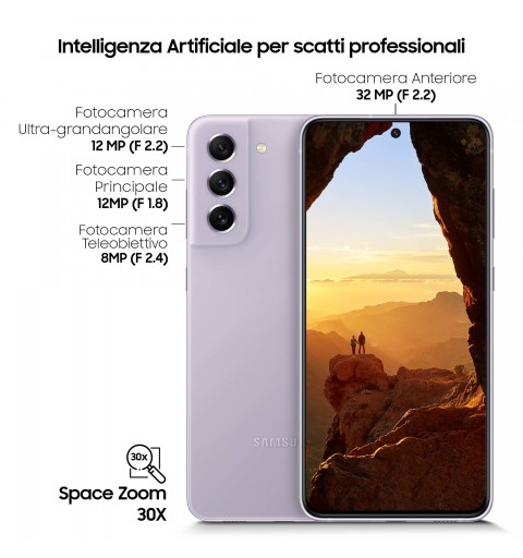 Samsung Galaxy SM-G990B 16,3 cm (6.4 Zoll) Dual-SIM Android 11 5G USB Typ-C 4500 mAh Lavendel