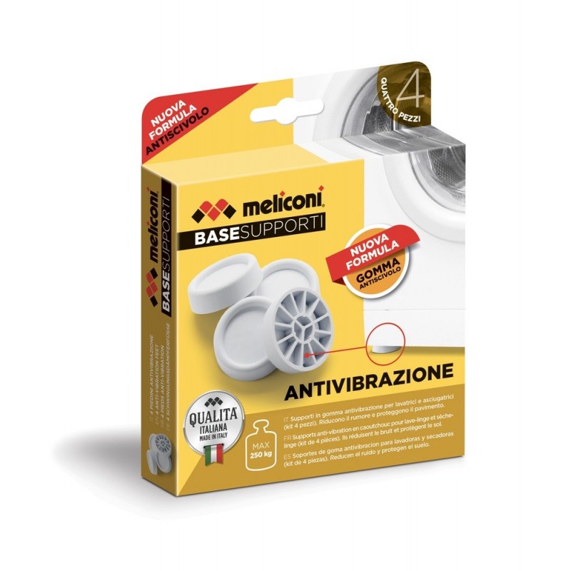 Meliconi 656102 accessorio e componente per lavatrice Piedi 4 pz