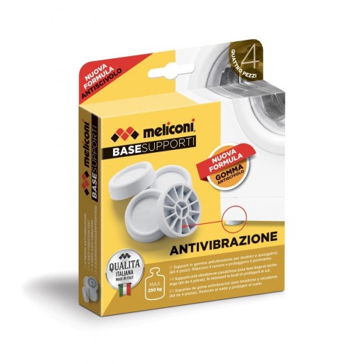 Meliconi 656102 accessorio e componente per lavatrice Piedi 4 pz