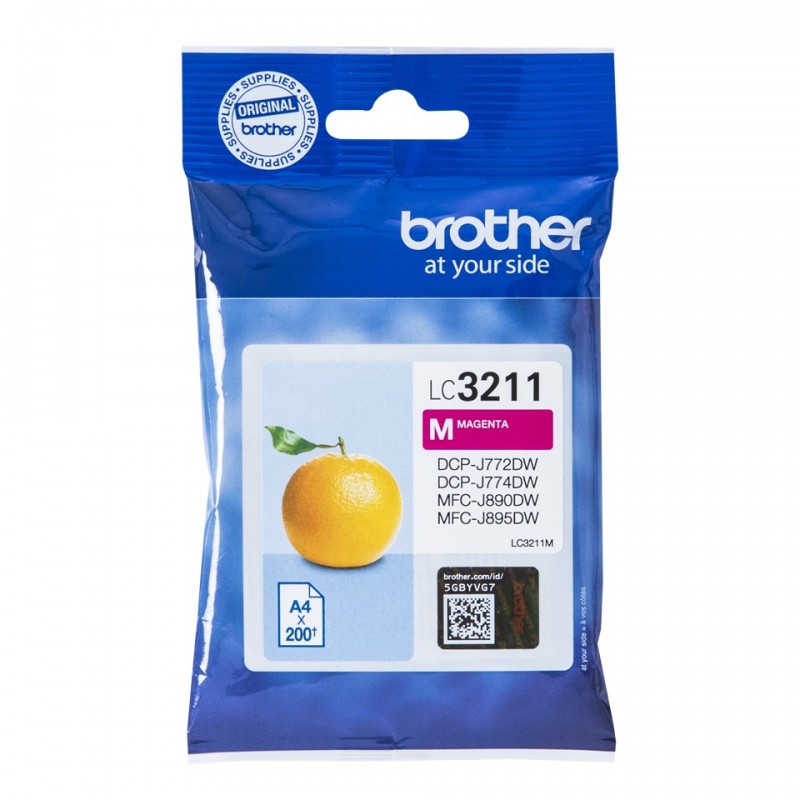 Brother LC-3211M ink cartridge Original Standard Yield Magenta