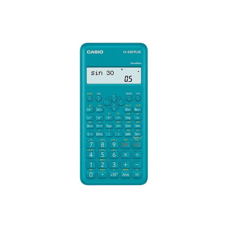 Casio FX-220 Plus calcolatrice Tasca Calcolatrice scientifica Blu