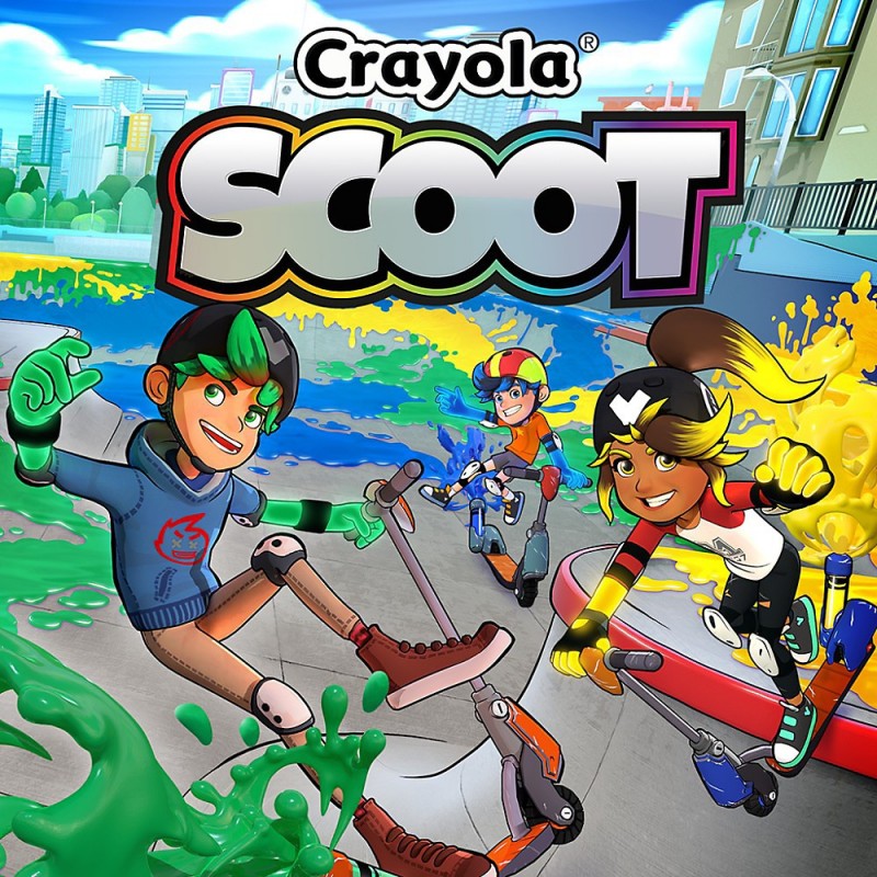 Outright Games Crayola Scoot Standard PlayStation 4 Outright Games Crayola Scoot Standard PlayStation 4