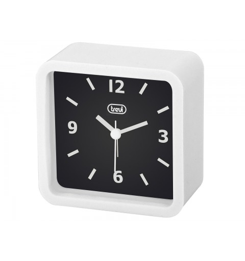 Trevi SL 3820 Reloj despertador analógico Negro, Blanco